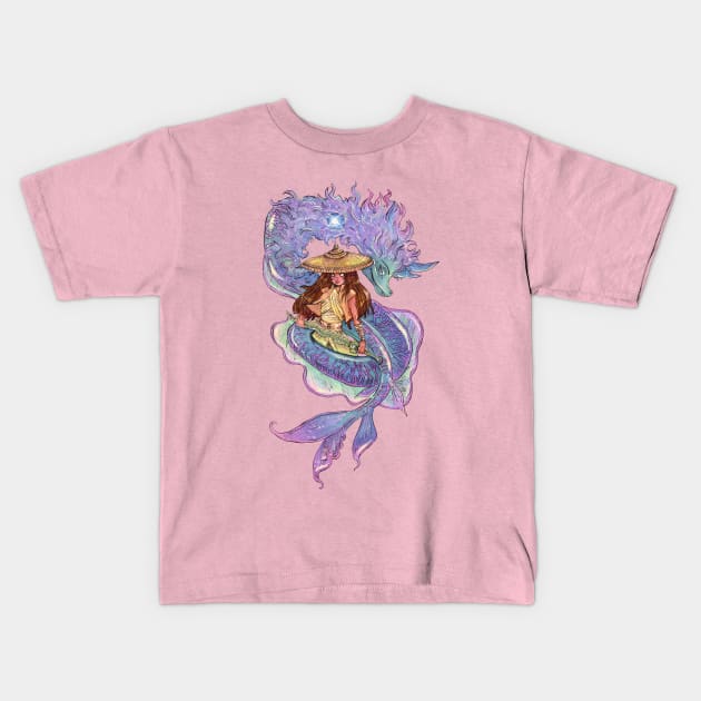 Raya (Fanart) Kids T-Shirt by happycyn